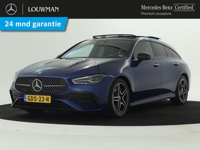 Mercedes-Benz CLA-KLASSE Shooting Brake 180 AMG Line | Nightpakket | Premium Pack | Parkeerpakket met achteruitrijcamera | EASY PACK achterklep | USB pakket plus | KEYLESS GO-comfortpakket | Sfeerverlichting | Dodehoekassistent |