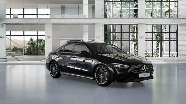 Mercedes-Benz CLA-KLASSE 180 Business Solution AMG | Panoramaschuifdak | AMG Line Plus | Nightpakket | Head-Up | Dodehoekassistent