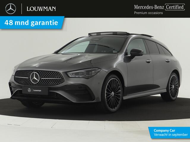 Mercedes-Benz CLA-KLASSE Shooting Brake 250 e Star Edition AMG Line | Trekhaak | Nightpakket | Antidiefstalpakket GUARD 360° Plus | Parkeerpakket met 360°-camera | Multi spaaks lichtmetalen velgen | EASY PACK achterklep | KEYLESS GO-comfortpakket | Smartphone integratie |