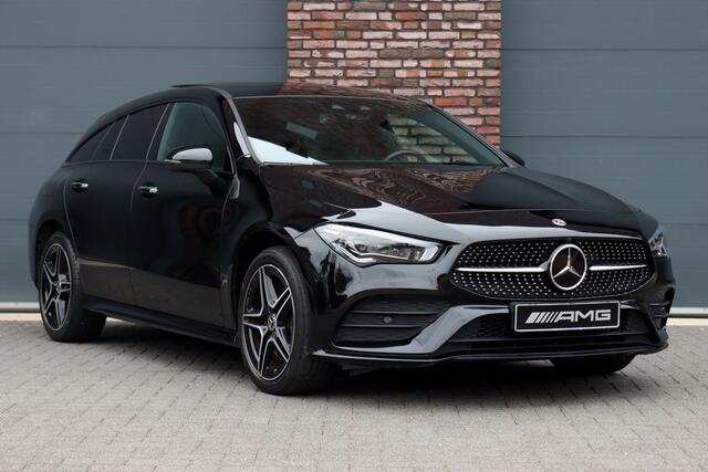 Mercedes-Benz CLA-KLASSE Shooting Brake 250 e AMG Line | Panoramadak | Distronic+ | Memory | HUD | Surround Camera | Keyless Go | Widescreen | Sfeerverlichting |