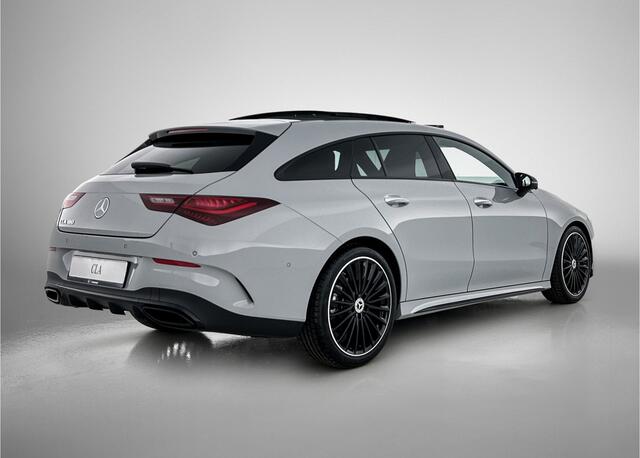 Mercedes-Benz CLA-KLASSE Shooting Brake 180 Business Solution AMG | Trekhaak | AMG Line Plus pakket | Head-up Display | Dodehoekassistent | Panoramaschuifdak | 360° camera | 19 inch multispaaks velgen |