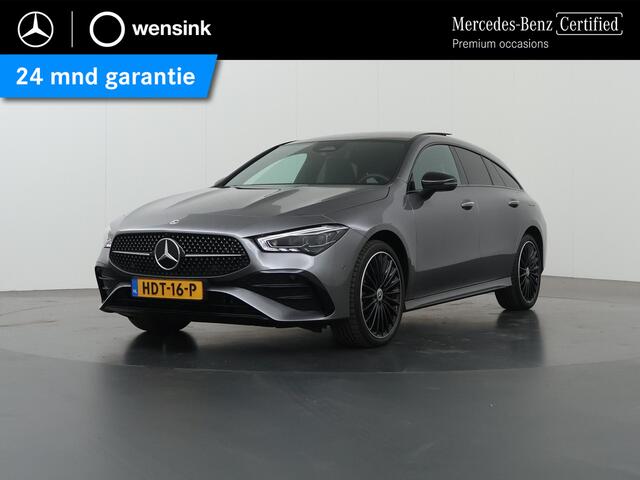 Mercedes-Benz CLA-KLASSE Shooting Brake 250e Star Edition AMG Line | Panorama schuifdak | MULTIBEAM LED | Nightpakket | Sfeerverlichting | Multispaak Velgen