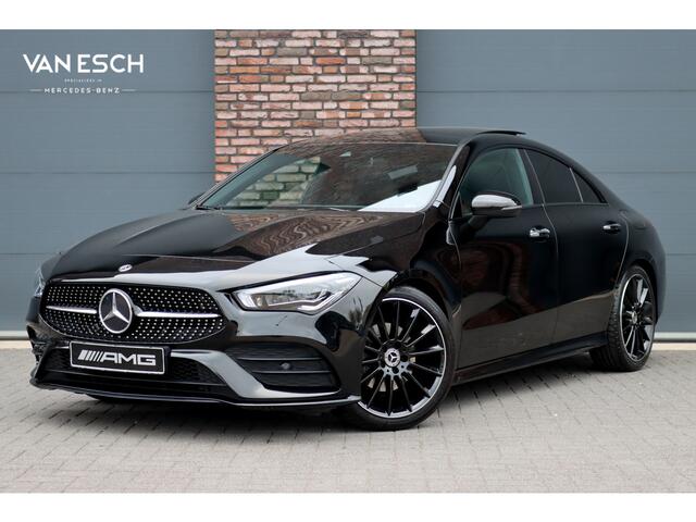 Mercedes-Benz CLA-KLASSE 180 AMG Line Aut7 | Panoramadak | Memory | Sfeerverlichting | Camera | Advanced Sound System | Keyless Go | Zitcomfortpakket | Cruise Control | Multibeam LED |