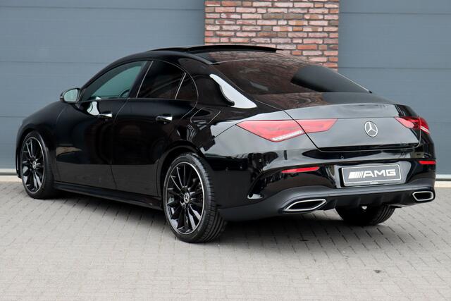 Mercedes-Benz CLA-KLASSE 180 AMG Line Aut7 | Panoramadak | Memory | Sfeerverlichting | Camera | Advanced Sound System | Keyless Go | Zitcomfortpakket | Cruise Control | Multibeam LED |
