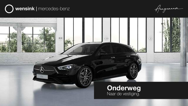 Mercedes-Benz CLA-KLASSE Shooting Brake 180 Business Solution AMG | AMG Line Plus | Nightpakket | Head-up display | 360° camera | Dodehoekassistent | 19 inch AMG Velgen |