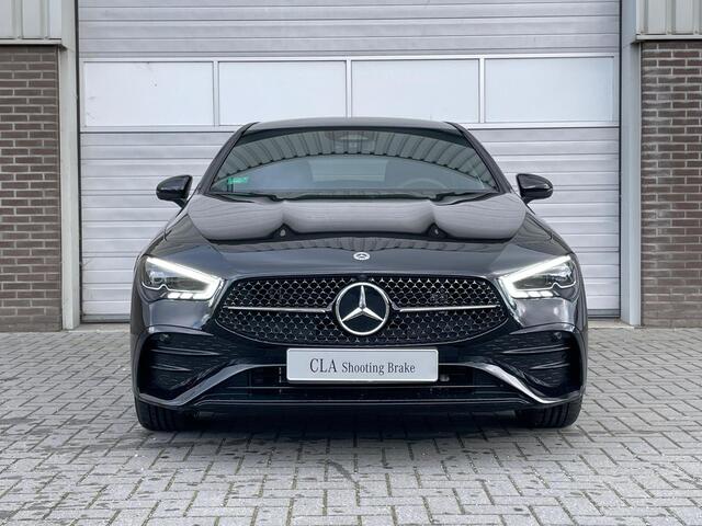 Mercedes-Benz CLA-KLASSE Shooting Brake 250 e AMG Line | Premium Pakket | Night Pakket | Panoramadak | MULTIBEAM LED Koplampen | Dodehoekassistent | Advanced Sound System | Sfeerverlichting