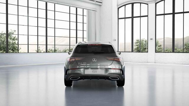 Mercedes-Benz CLA-KLASSE Shooting Brake 180 Business Solution AMG | Panoramaschuifdak | Premium plus | Night pakket | Multispaaks velgen | Head-up display | Dodehoekassistent | 360° camera | Stoelverwarming |