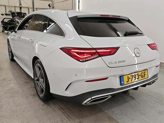 Mercedes-Benz CLA-KLASSE Shooting Brake 200 Business Solution AMG 1e Eigenaar | Volledig Onderh | NL-Auto | BTW | Elek Trekhaak | Sfeer | Camera | Elek Klep | Stoelverwarming | Climate | Navi | PDC | Full Led | Cruise | Keyless