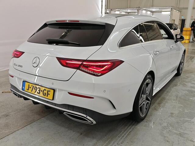 Mercedes-Benz CLA-KLASSE Shooting Brake 200 Business Solution AMG 1e Eigenaar | Volledig Onderh | NL-Auto | BTW | Elek Trekhaak | Sfeer | Camera | Elek Klep | Stoelverwarming | Climate | Navi | PDC | Full Led | Cruise | Keyless