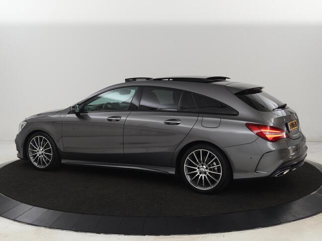 Mercedes-Benz CLA-KLASSE 250 AMG Night | 210pk | Panoramadak | Stoelverwarming | Ride Control | Full LED | Park Assist | Leder/Alcantara | Navigatie | Climate control | Bluetooth | Cruise control