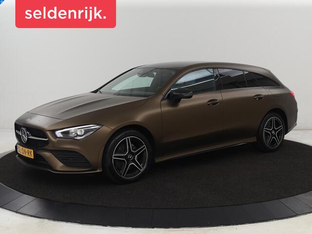 Mercedes-Benz CLA-KLASSE 250e AMG Night | Stoelverwarming | Carplay | Camera | Widescreen | Sfeerverlichting | Leder/Alcantara | Navigatie | Park Assist | Origineel Zwart | PHEV | Plug In