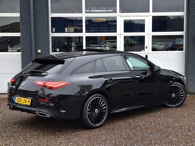Mercedes-Benz CLA-KLASSE Shooting Brake 180 AMG Line | Panoramadak | Night pakket | Achteruitrijcamera | Sfeerverlichting | Keyless-GO | Elektrische achterklep