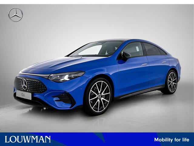 Mercedes-Benz CLA-KLASSE 250+ Launch Edition 85 kWh | Multibeam LED | Panoramadak | Warmtepomp | Memorypakket voorstoelen | Adaptieve Cruisecontrol | Nightpakket | 19 inch AMG velgen | Antidiefstal pakket URBAN GUARD |