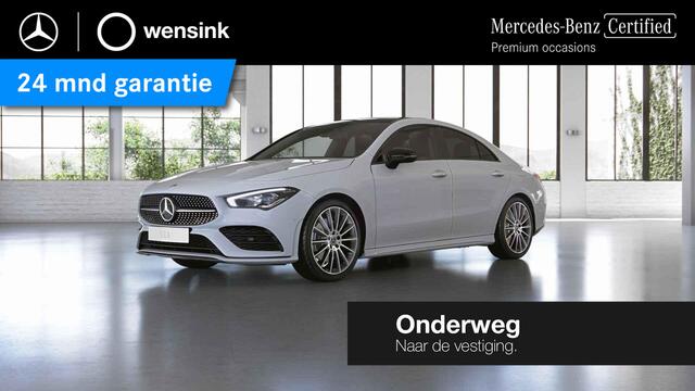 Mercedes-Benz CLA-KLASSE 250 e AMG Line | Panoramadak | Night | Stoelverwarming | Sfeerverlichting | Widescreen |