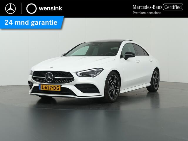 Mercedes-Benz CLA-KLASSE 200 Business Solution AMG | Night | Panoramadak | Memory | Keyless | Multibeam | Stoelverwarming | Sfeerverlichting |