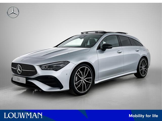 Mercedes-Benz CLA-KLASSE Shooting Brake 180 Business Solution AMG | AMG Line Plus pakket | Panoramaschuifdak | Memorypakket | Head-up display | Augmented Reality navigatie | 360°-camera | 19 inch AMG velgen |