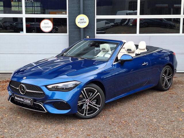 Mercedes-Benz CLE Cabriolet 180 Luxury Line | Beige leder | Stoelventilatie | 360° camera | Rijassistentiepakket | Memory pakket | Head-up Display | DIGITAL LIGHT | Stoelverwarming | Sfeerverlichting | Keyless-GO