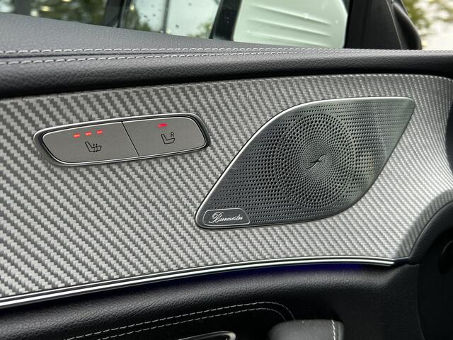 Mercedes-Benz CLS-KLASSE 450 4Matic AMG // Burmester // 360 Camera // Sunroof // Trekhaak // 20 inch // Designo White // Distronic