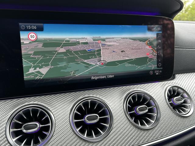 Mercedes-Benz CLS-KLASSE 450 4Matic AMG // Burmester // 360 Camera // Sunroof // Trekhaak // 20 inch // Designo White // Distronic