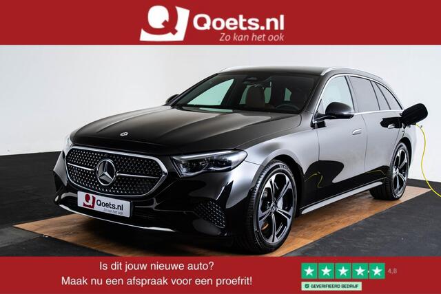 Mercedes-Benz E-KLASSE 300 e Luxury Line Trekhaak - Warmtewerend donkergetint glas - Warmtewerend, donkergetint glas - Sierelementen in openporig bruin esdoorn - Dakbekleding in stof zwart -
