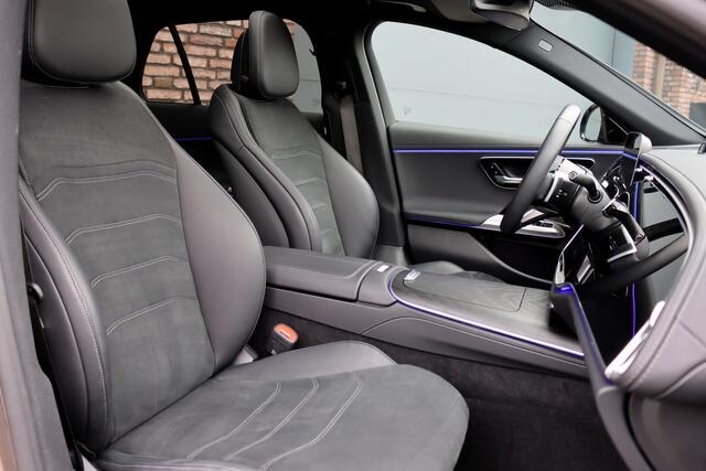 Mercedes-Benz E-KLASSE 300 e AMG Line Aut9 | MBUX Hyperscreen | Distronic+ | Burmester | Panoramadak | Memory | 3D-Display | Trekhaak | Digital Light | HUD | Surround Camera |