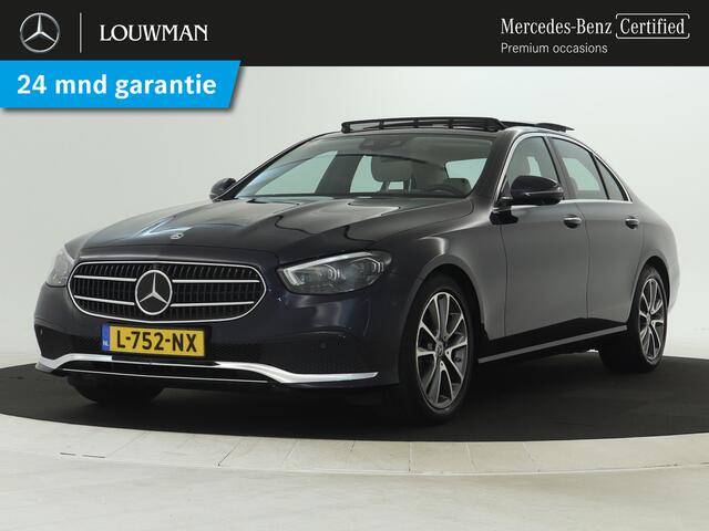 Mercedes-Benz E-KLASSE 200 Business Solution Luxury Inclusief 24 maanden MB Certified garantie voor Europa.