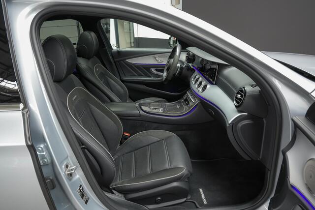 Mercedes-Benz E-KLASSE AMG 63 S 4MATIC+ |keramische remmen|panoramadak|Burmester|sportuitlaat|360 camera|memory|multibeam LED|Apple Carplay|blind spot|20" lichtmetalen velgen|