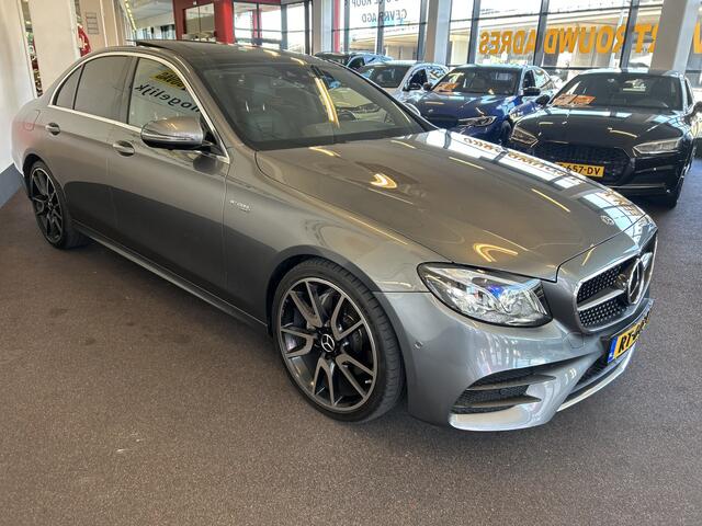 Mercedes-Benz E-KLASSE 250 Premium Plus AMG | E43 uitgevoerd | Panoramadak | 360 camera | Burmester | Sfeerverlichting | Lane assist | Memory seats | Adaptieve cruise control | Adaptief onderstel | Lederen bekleding | Navigatie | Full Laser LED