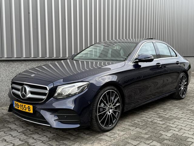 Mercedes-Benz E-KLASSE 350d AMG Pano | Distronic | Leder | Memory | Multicontourstoelen | 360 Camera | Burmester | Dealer Onderhouden | 1e Eigenaar | BTW
