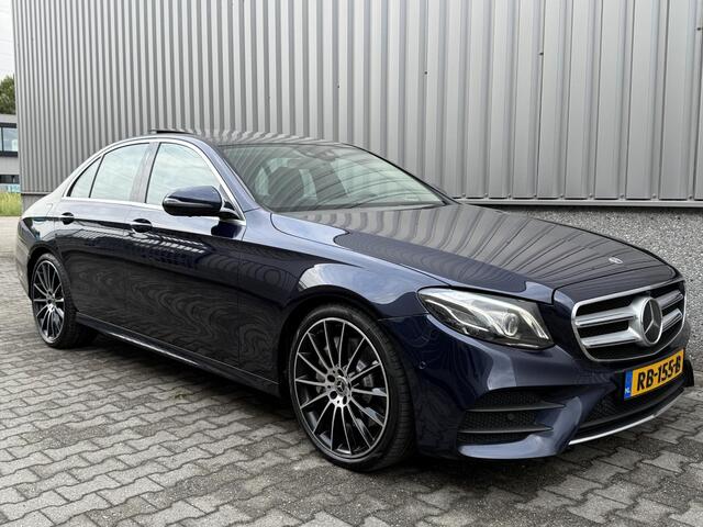 Mercedes-Benz E-KLASSE 350d AMG Pano | Distronic | Leder | Memory | Multicontourstoelen | 360 Camera | Burmester | Dealer Onderhouden | 1e Eigenaar | BTW