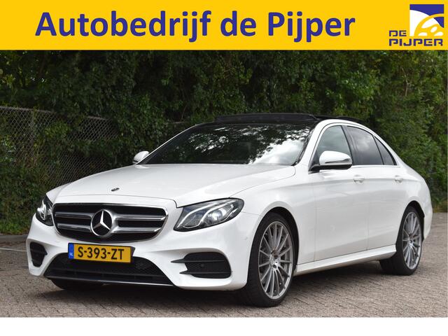Mercedes-Benz E-KLASSE 200 Business Solution AMG | Onderh.historie | Standkachel | Burmester | Sfeerverlichting | Open dak | Carplay | Full LED