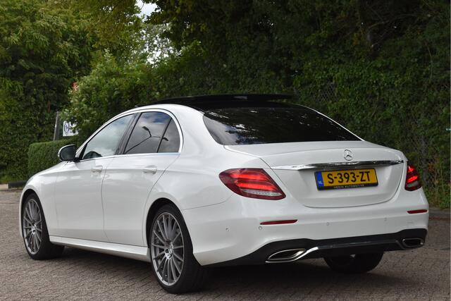 Mercedes-Benz E-KLASSE 200 Business Solution AMG | Onderh.historie | Standkachel | Burmester | Sfeerverlichting | Open dak | Carplay | Full LED