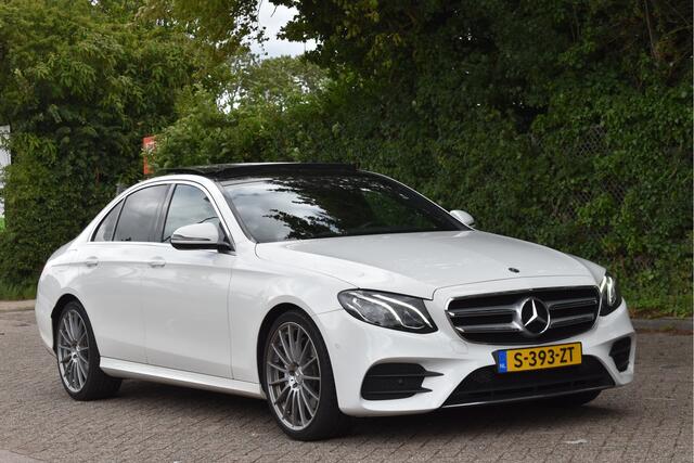 Mercedes-Benz E-KLASSE 200 Business Solution AMG | Onderh.historie | Standkachel | Burmester | Sfeerverlichting | Open dak | Carplay | Full LED