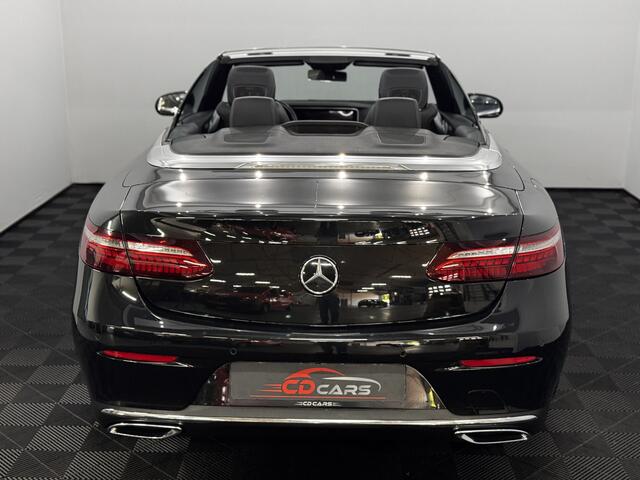 Mercedes-Benz E-KLASSE Cabrio 200 AMG Line Leder, Camera, Navi, Burmeister, Stoelverwarming, Elektrische achterklep, Sfeerverlichting