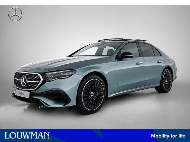 Mercedes-Benz E-KLASSE 300 e Sport Edition | Premium pakket | Nightpakket | MBUX Superscreen | Adaptieve Cruise Control | Burmester® 4D surround sound system | 20 inch multispaaks velgen |