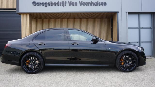 Mercedes-Benz E-KLASSE AMG 43 401pk 4-Matic Luchtvering Wide Screen 360 camera 20inch LM *93067 km* Burmeister Black optic ambi light * Keurig nette AMG