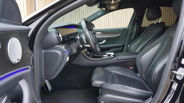 Mercedes-Benz E-KLASSE AMG 43 401pk 4-Matic Luchtvering Wide Screen 360 camera 20inch LM *93067 km* Burmeister Black optic ambi light * Keurig nette AMG