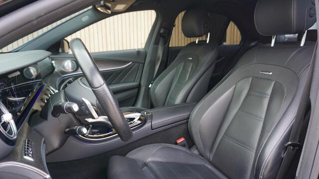 Mercedes-Benz E-KLASSE AMG 43 401pk 4-Matic Luchtvering Wide Screen 360 camera 20inch LM *93067 km* Burmeister Black optic ambi light * Keurig nette AMG