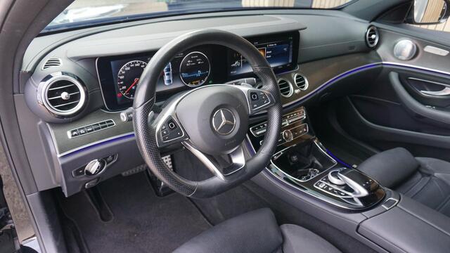Mercedes-Benz E-KLASSE AMG 43 401pk 4-Matic Luchtvering Wide Screen 360 camera 20inch LM *93067 km* Burmeister Black optic ambi light * Keurig nette AMG