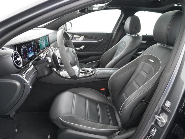 Mercedes-Benz E-KLASSE AMG 63 S 4MATIC+ Dealer onderhouden Panoramadak Burmester High end Massage Keramische remmen Sfeerverlichting