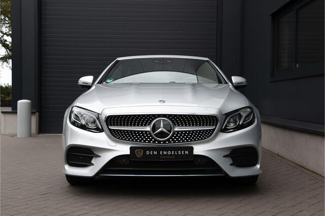 Mercedes-Benz E-KLASSE Cabrio 300 AMG 245PK | Luchtvering | ACC | 360Cam | Massage | Ventilatie + Nekverwarming | Head Up | Burmester | Lane & Side Assist Airscarf | Memory | Garageopener | Widescreen | Actieve Stuurassist | Designo | Nappa | Apple & Android Carplay | Sfeerverl