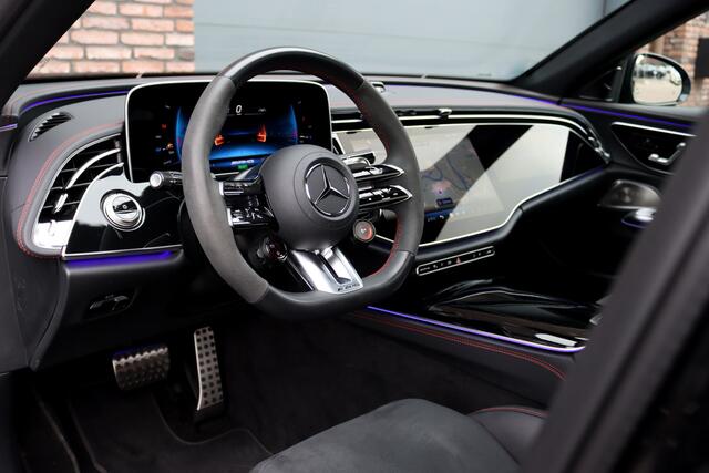 Mercedes-Benz E-KLASSE AMG 53 4MATIC+ Premium+ | MBUX Hyperscreen | Achterasbesturing | Distronic | AMG Drivers Package | Burmester | Digital Light | Stoelverwarming V+A | Performance-Stoel |