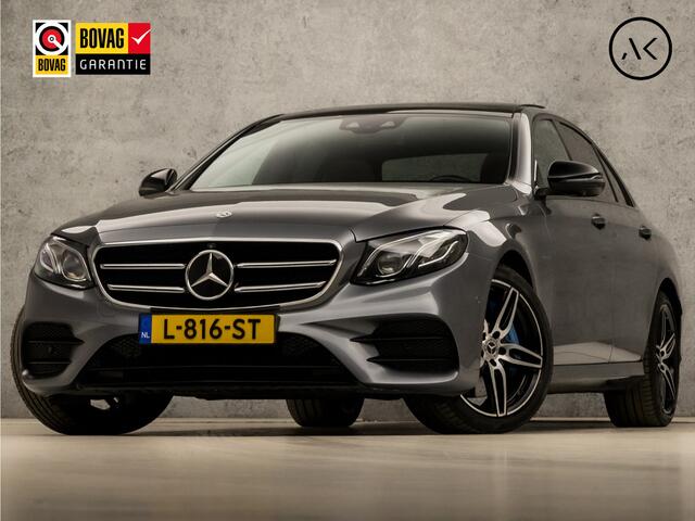 Mercedes-Benz E-KLASSE 350 e AMG Sport 286Pk Automaat (PANORAMADAK, LUCHTVERING, BURMESTER, WIDESCREEN, HEAD-UP DISPLAY, APPLE CARPLAY, SFEERVERLICHTING, MEMORY SEATS, LEDER, 360 CAMERA, ADAPTIVE CRUISE, NIEUWSTAAT)
