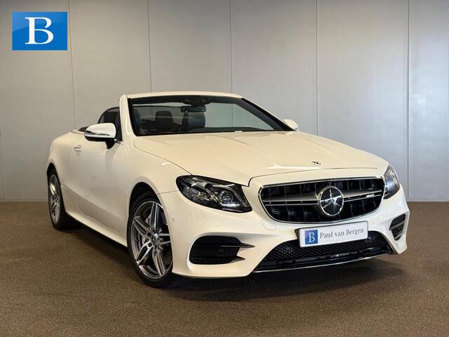 Mercedes-Benz E-KLASSE Cabrio 400 4MATIC Premium Plus AMG STYLING-MEMORY-LUCHTVERING-AIRSCARF-BURMESTER-ZEER COMPL