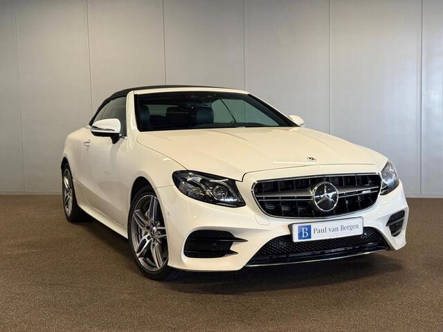 Mercedes-Benz E-KLASSE Cabrio 400 4MATIC Premium Plus AMG STYLING-MEMORY-LUCHTVERING-AIRSCARF-BURMESTER-ZEER COMPL