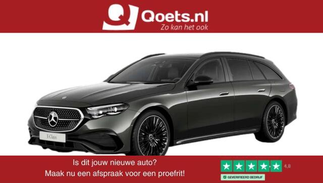 Mercedes-Benz E-KLASSE 300 e AMG Line Trekhaak - Panoramadak - Airmatic - Night Pack - Winter pakket - Cruisecontrol met Afstandsregeling - Comfort stoelen - Verwarmde en geklimatiseerde stoelen - Getinte Ruiten -