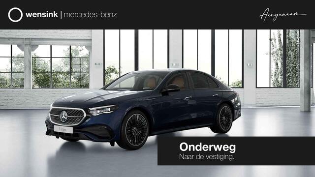 Mercedes-Benz E-KLASSE 300e Sport Edition | Panoramaschuifdak | Premium Plus | Night | Rijassistentiepakket Plus | Stoelventilatie | Burmester | Airmatic |