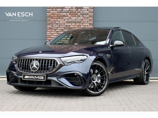 Mercedes-Benz E-KLASSE AMG 53 4MATIC+ Premium+ | Hyperscreen | Airmatic | Achterasbesturing | Distronic | Carbon | Stoelventilatie | Burmester | Digital Light | Verwarmd Stuurwiel |