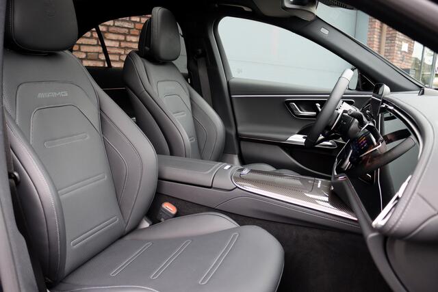Mercedes-Benz E-KLASSE AMG 53 4MATIC+ Premium+ | Hyperscreen | Airmatic | Achterasbesturing | Distronic | Carbon | Stoelventilatie | Burmester | Digital Light | Verwarmd Stuurwiel |