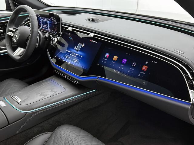 Mercedes-Benz E-KLASSE 300 e Sport Edition | Premium Plus pakket | Techniekpakket met airmatic | Stoelventilatie voor | Nightpakket | Winter pakket | Rijassistentiepakket Plus | 20 inch AMG velgen zwart | Head-up display | 360° camera | Nappaleder |
